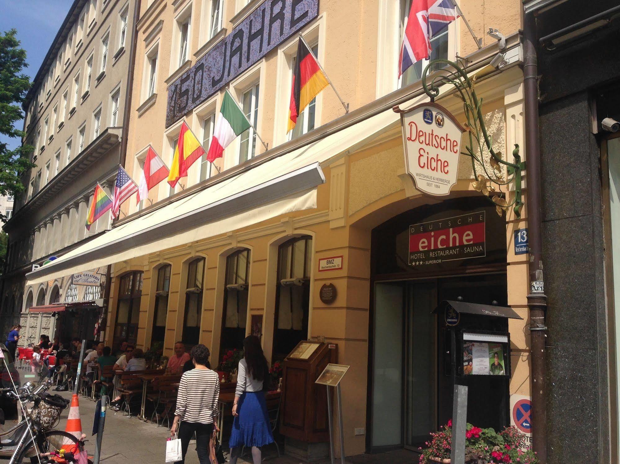 Hotel Deutsche Eiche Мюнхен Екстер'єр фото